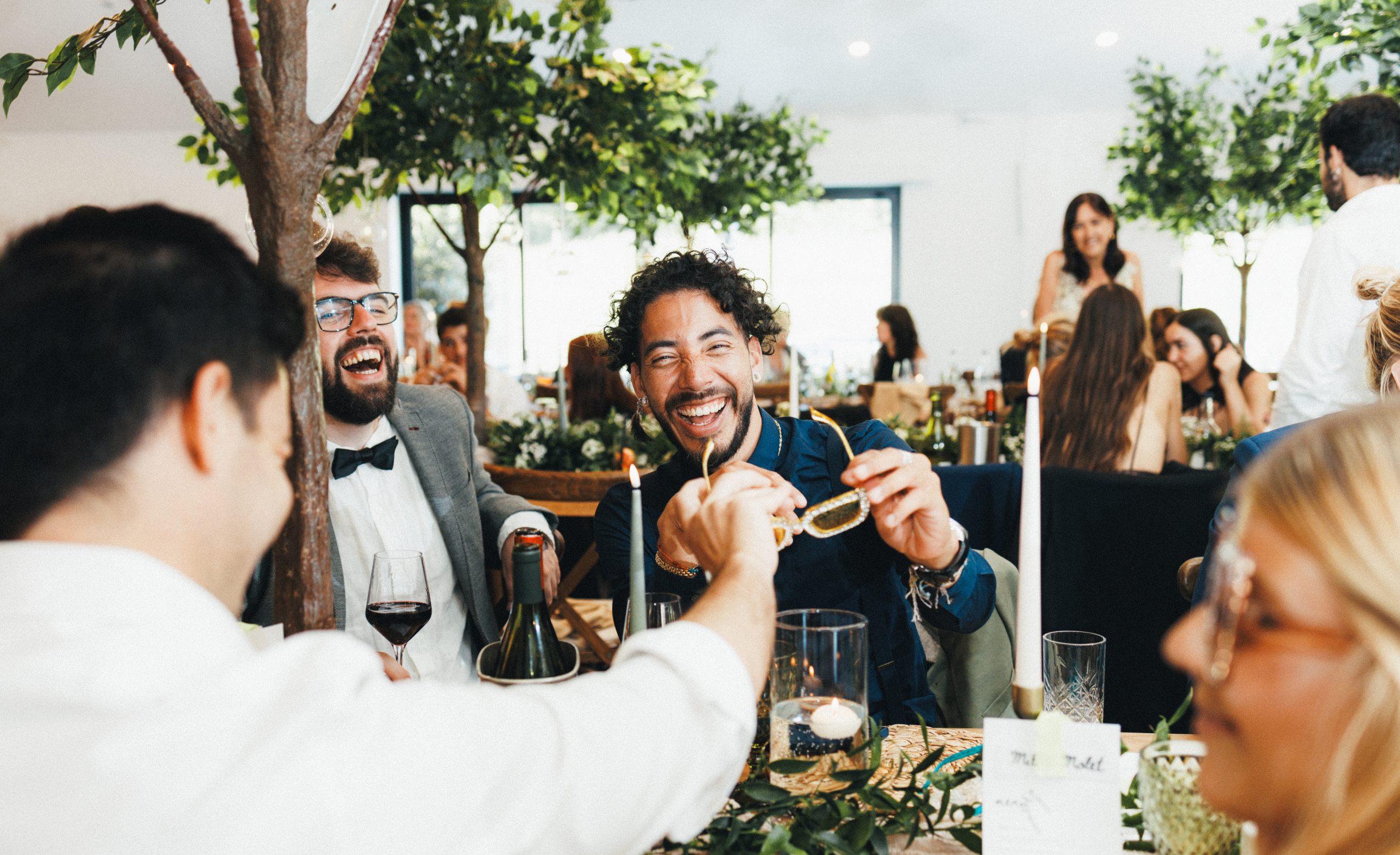 From 15:30 - Guests to begin sitting