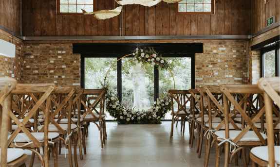 Indoor weddings