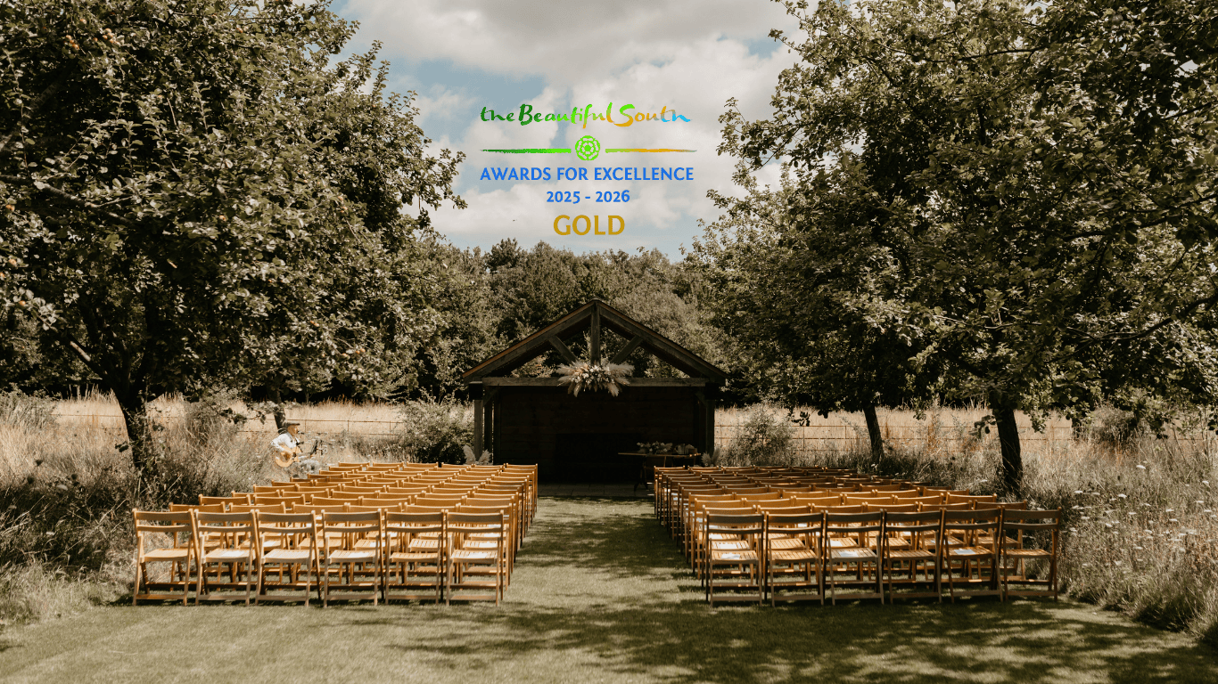Award-Winning Wedding Venue in Kent: Chapel House Estate Wins Gold
